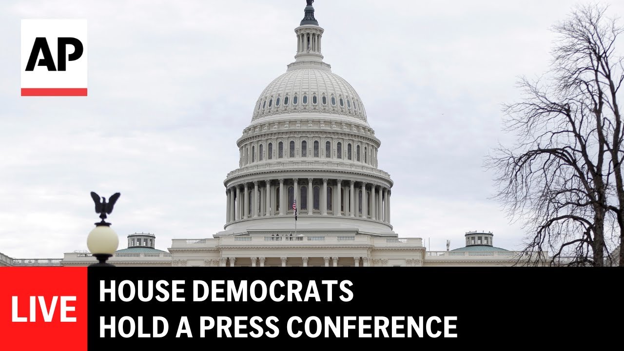 LIVE: House Democrats hold a press conference