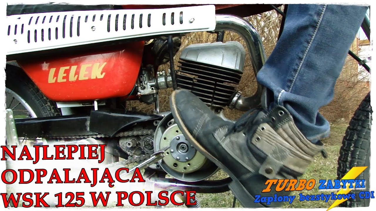 NAJLEPIEJ odpalająca WSK 125 na CDI w POLSCE - Turbo Zabytki