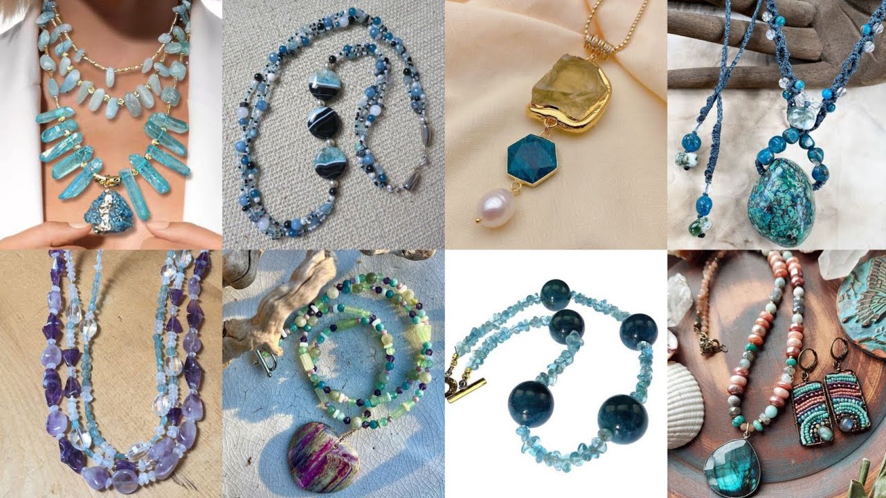 Dazzling 🤩Apatite Over Quartz Necklace Designs That Look Absolutely Stunning