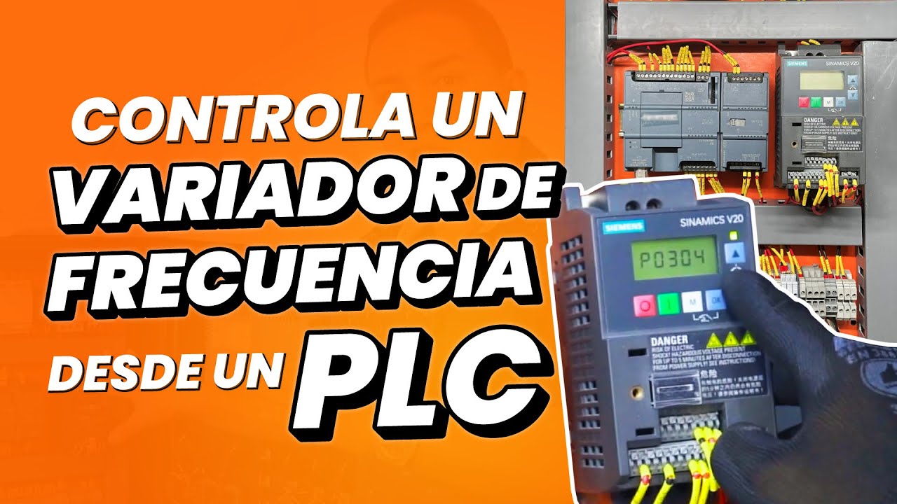 ¿Cómo controlar un variador de frecuencia con TIA PORTAL?
