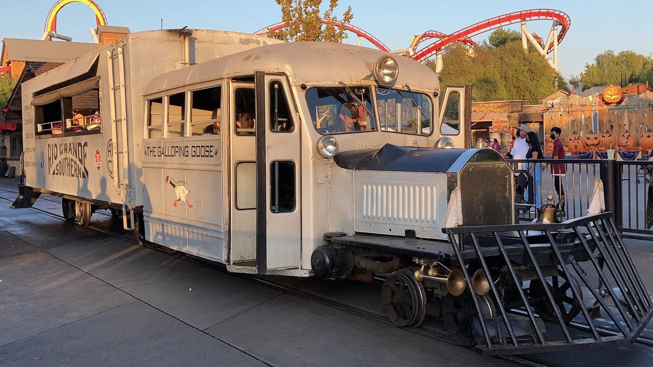 The Rio Grande Southern Galloping Goose 3 at Knotts Berry Farm 9-3-21