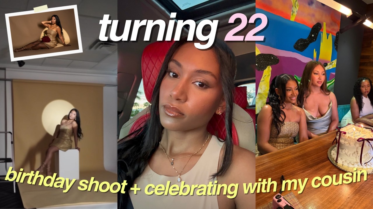 BIRTHDAY MONTH VLOG | sephora haul, miami restaurant, + birthday shoot