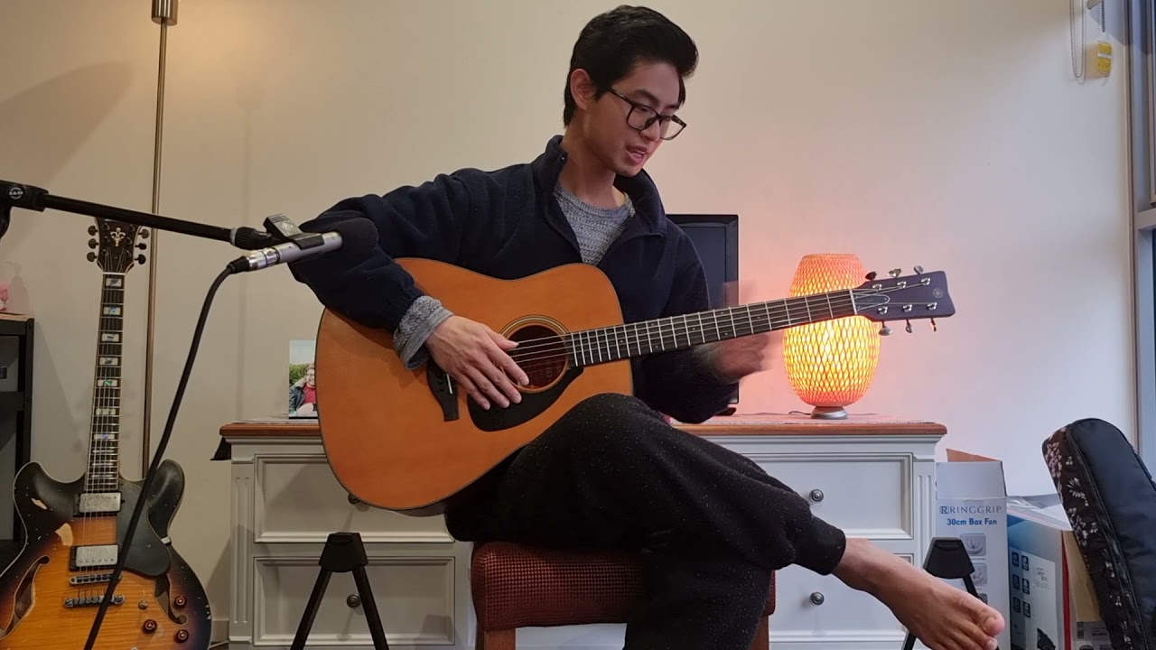 Modern Vintage Guitar! Yamaha FG3 - Red Label Series