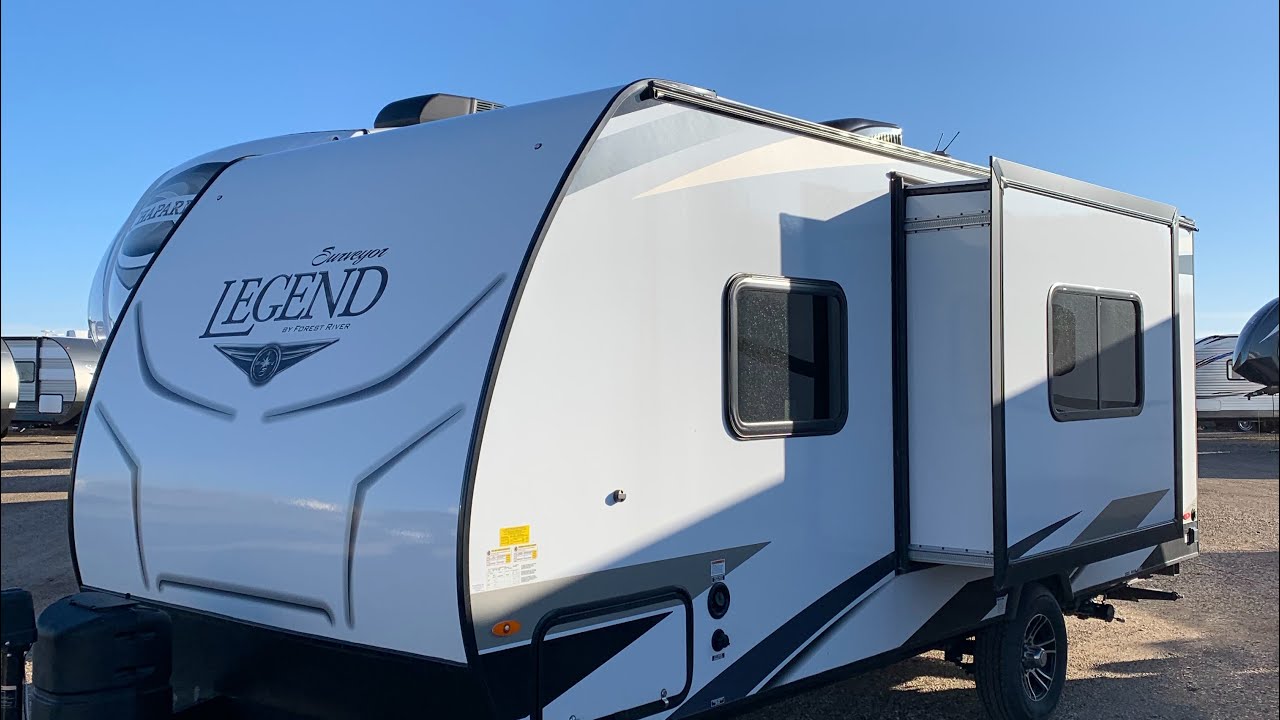 SOLD 2020 Forest River Surveyor 19RBLE Travel Trailer
