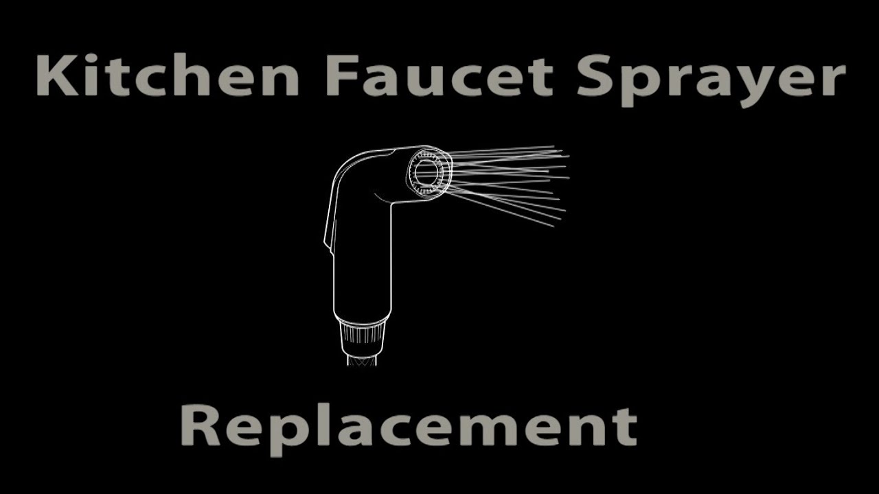 Kitchen Faucet Sprayer Replacement - DIY