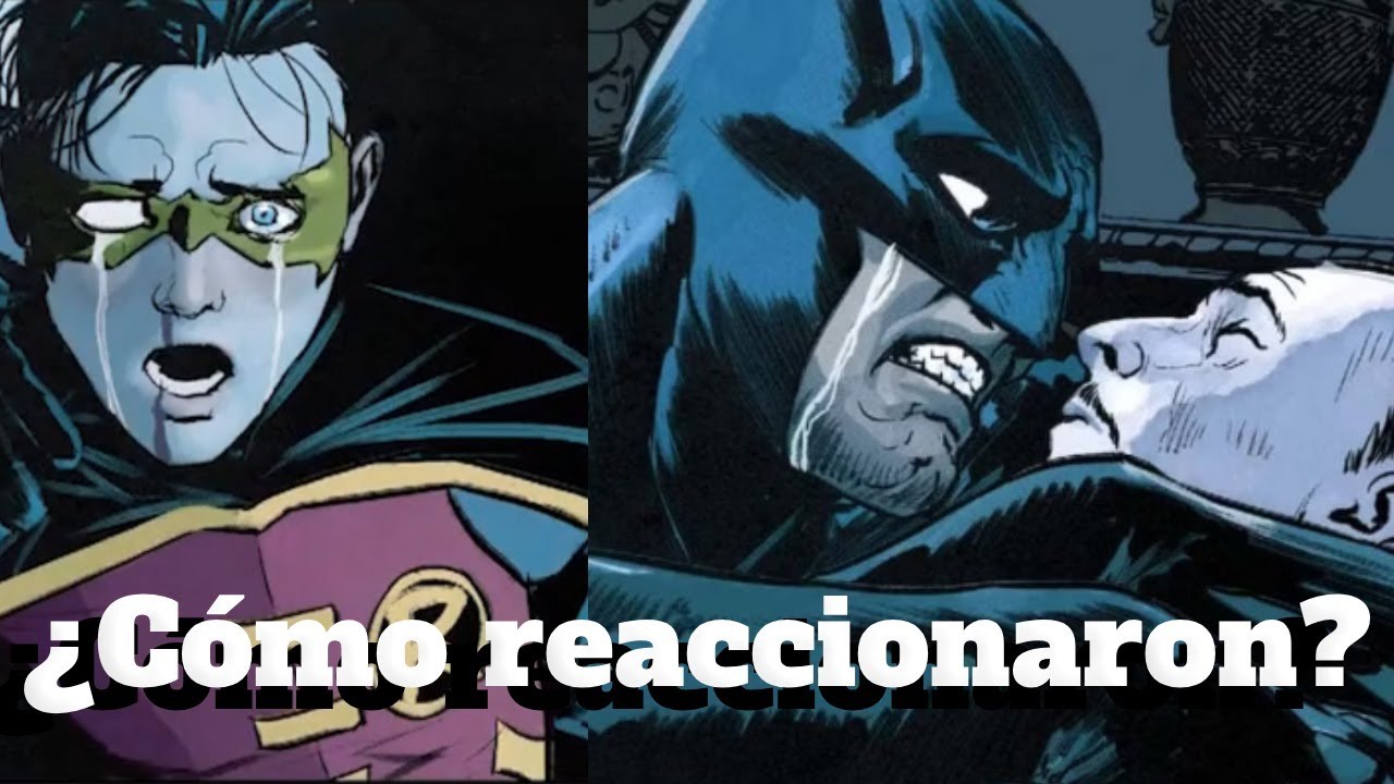 ¿Cómo reaccionó la Batfamilia a la muerte de Alfred?