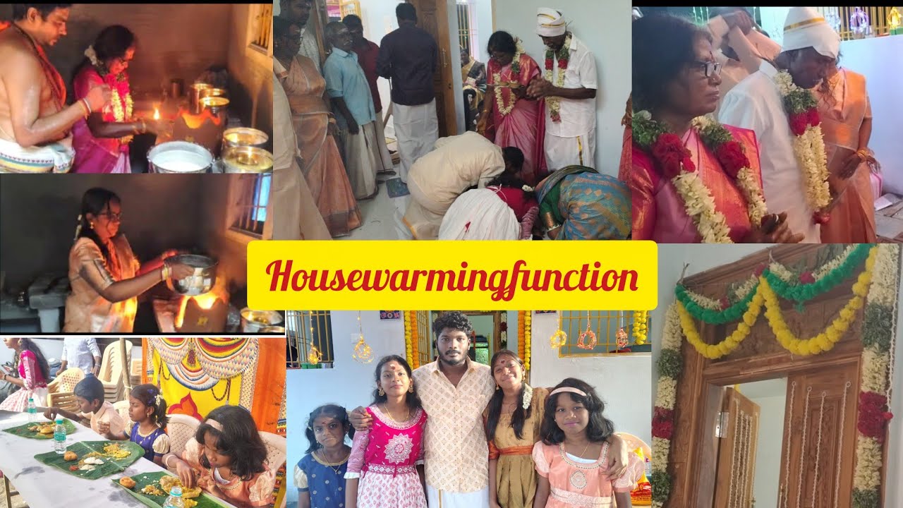 Part-3 ||🏠புது வீடு பால்🏠 காய்ச்சிட்டோம்👍function ||happy❤️