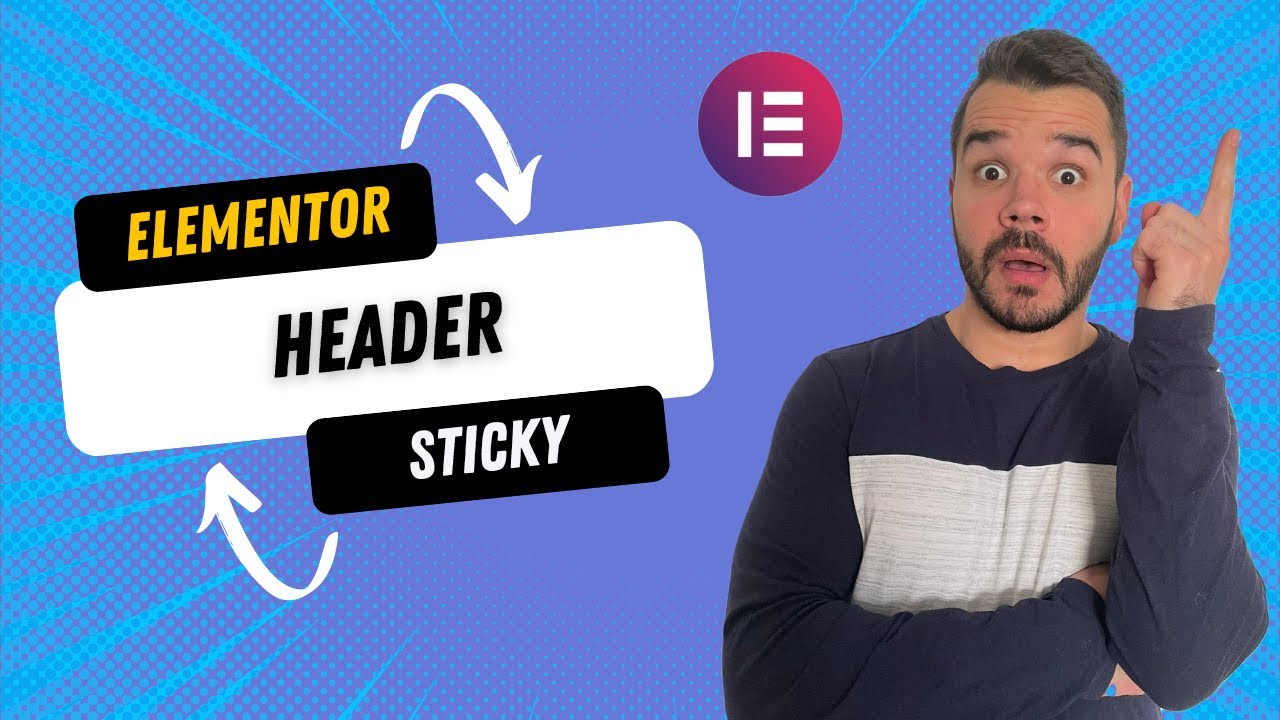 Elementor Sticky Header - Super Simple!