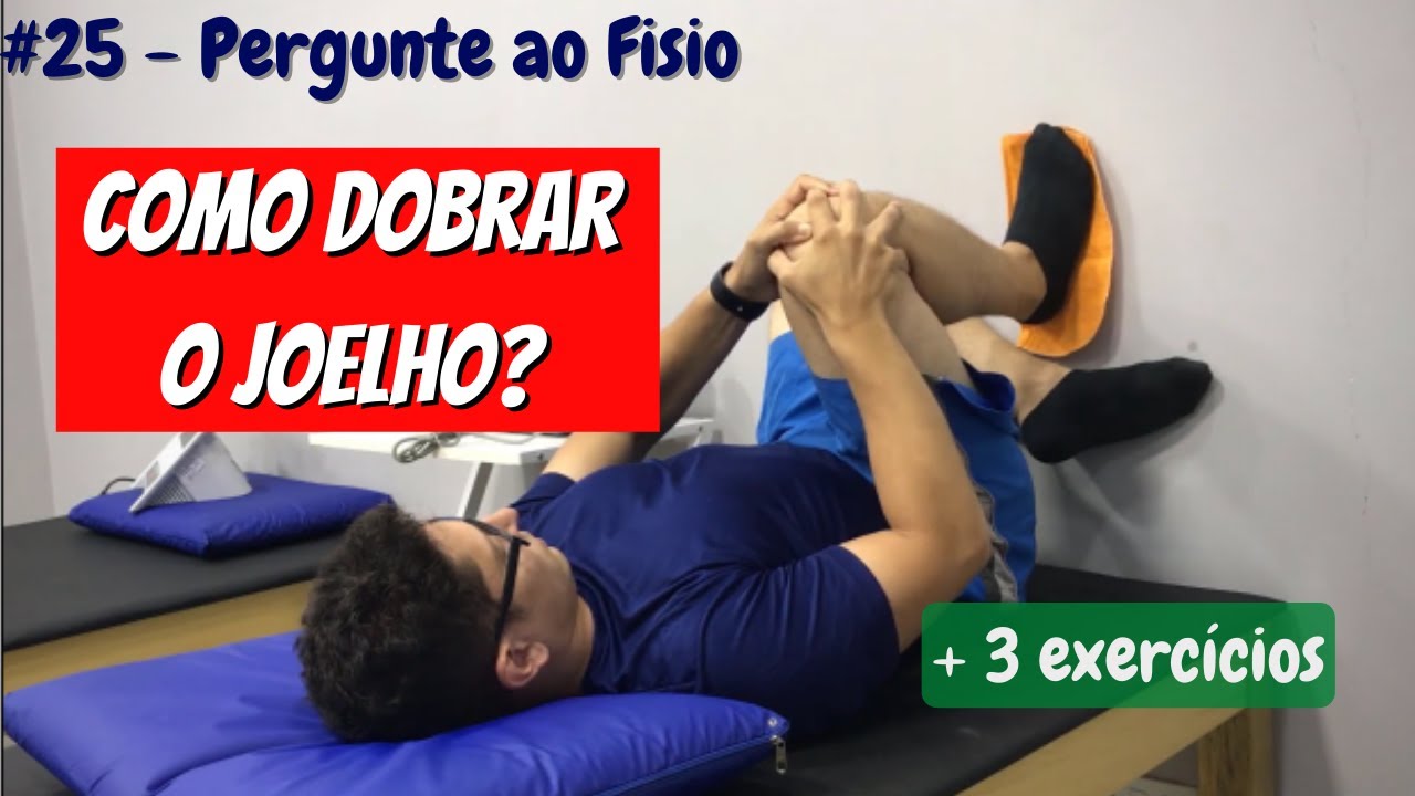 #25 PERGUNTE AO FISIO | como e quando dobrar o joelho após cirurgia? | FISIO EM MOVIMENTO