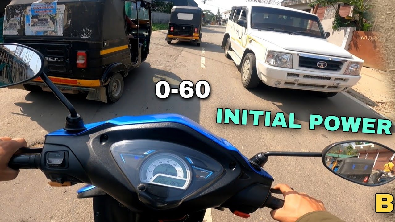 TVS WEGO 110 Initial Power Test 🥵