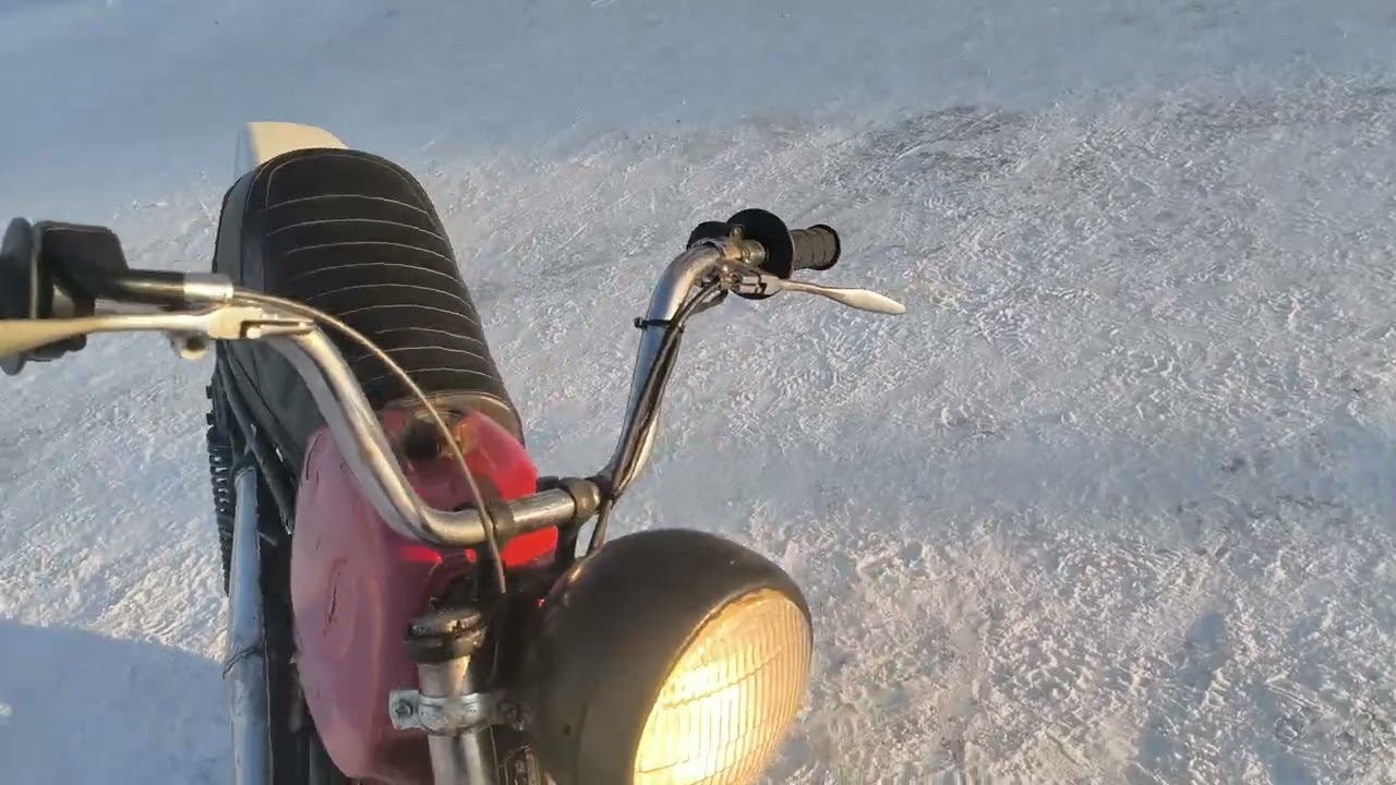 Зимние покатухи на чезет 