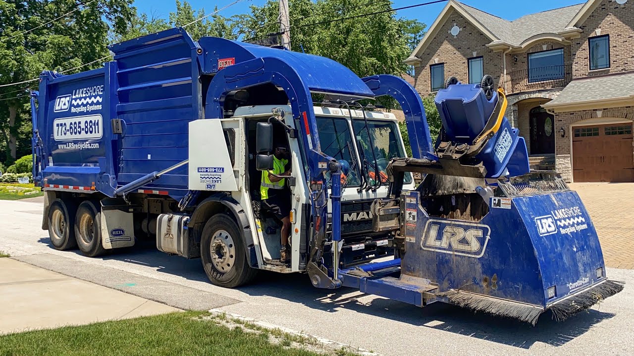 Super Fast Mack Heil Curotto Can Garbage Truck from LRS
