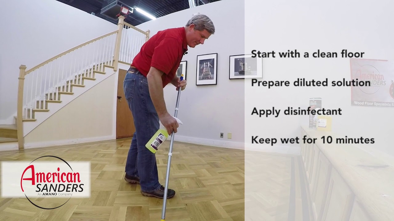 Disinfecting Hardwood Floors