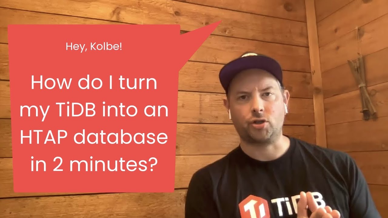 How to Turn TiDB to an HTAP database in 2 minutes