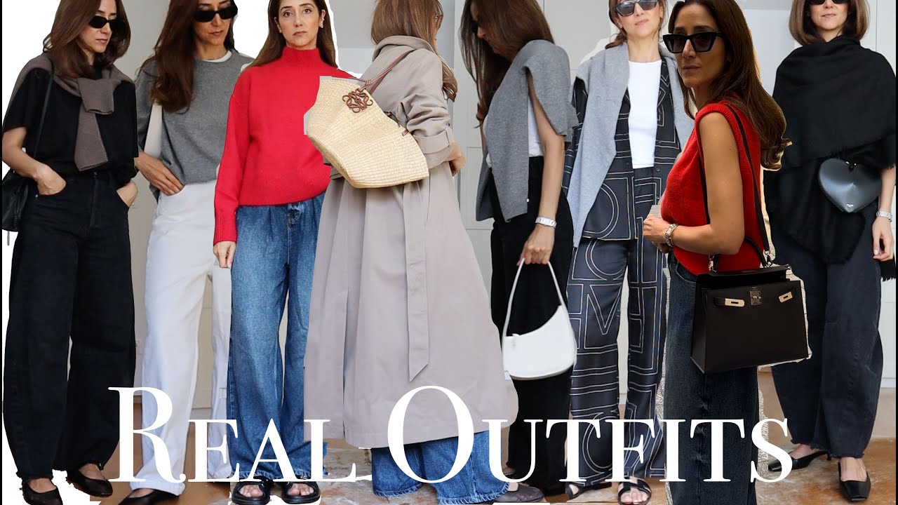 Real Everyday Fall Outfits | COS, H&M, TOTEME, LOEWE, The ROW | Casual Smart Looks 🍁🍂