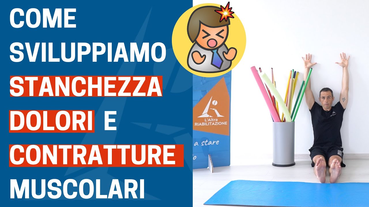 Ecco perch&egrave; hai STANCHEZZA, DOLORI  e CONTRATTURE MUSCOLARI