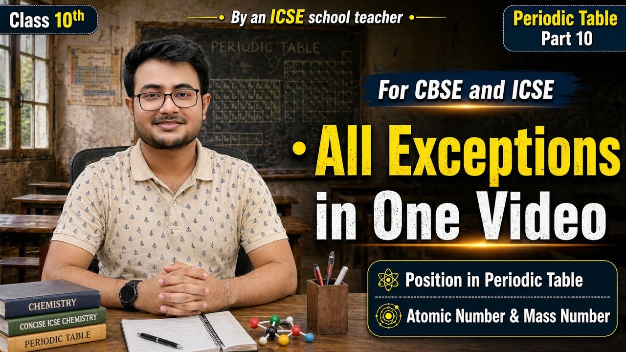 All 7-Concepts, n/p Ratio & Exception |CONCISE💥 |CH:1 ICSE CLASS 10 #periodictable #class10chemistry