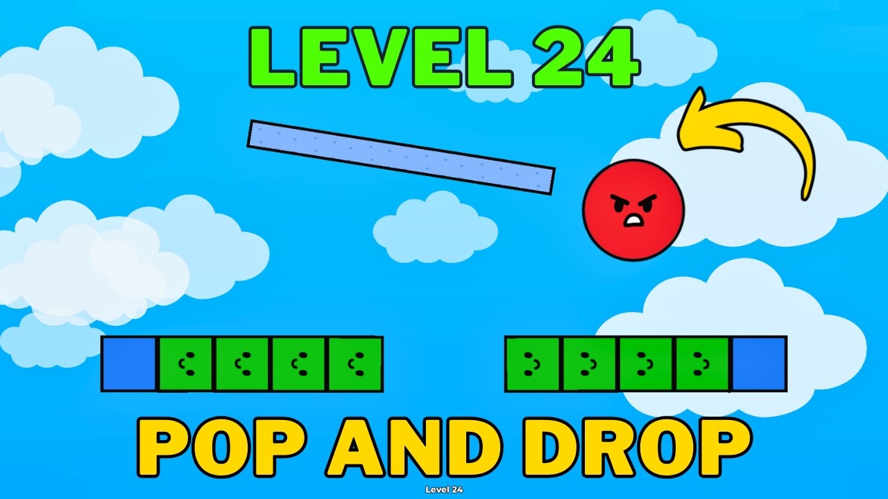 How To Complete Roblox Pop and Drop Level 24 | Pop and Drop Level 24 Guide