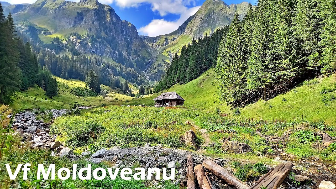 Vf. Moldoveanu de la Stana lui Burnei (cel mai scurt traseu) 2544m