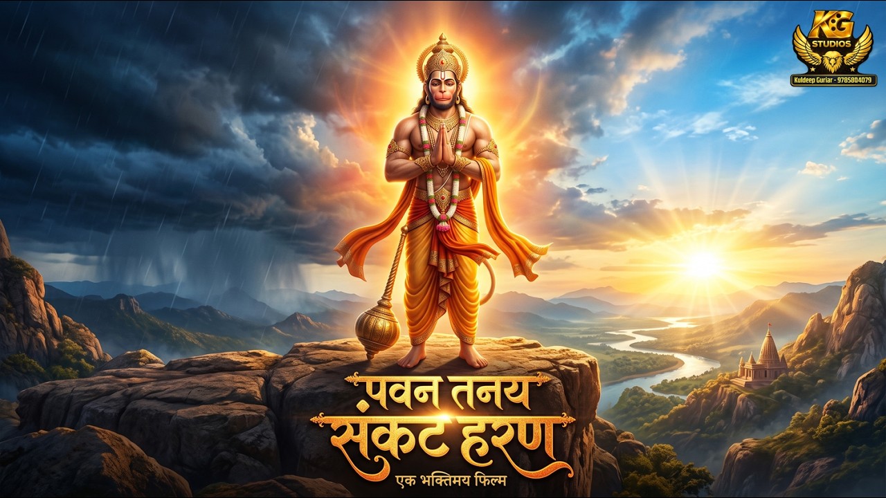 पवन तनय संकट हरण | 5 मिनट में मन शांत | Powerful Hanuman Bhajan 2026  | जब कोई राह न दिखे ये सुनना