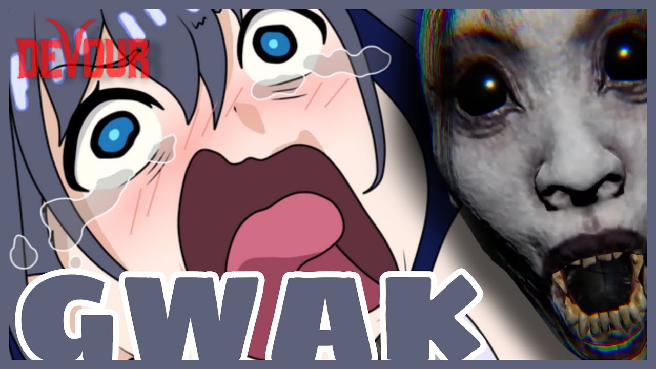 [DEVOUR] Spider Lady has a Great Taste! - Kronii Jumpscare and GWAK Compilation | Ouro Kronii