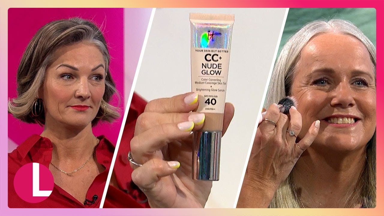 Grey Hair Makeup Masterclass: Expert Tips to Complement Your Natural Look | Lorraine
