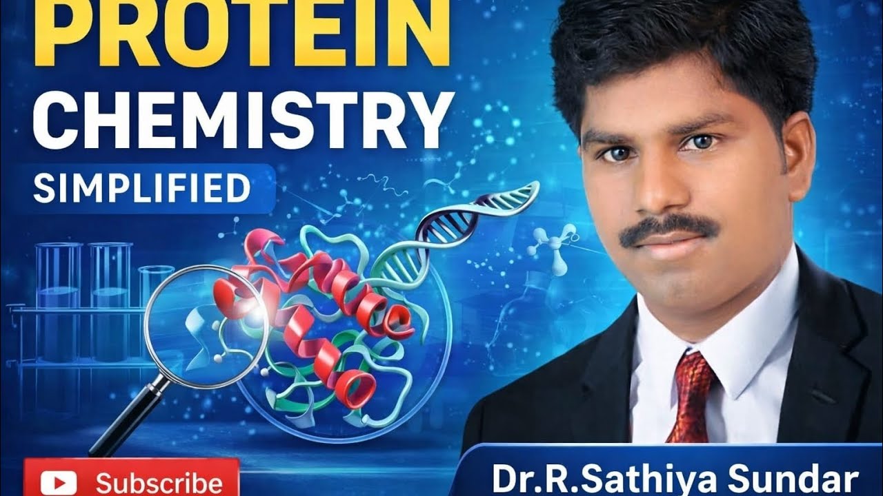PROTEIN #OC IS EASY#CHEMISTRY#SCIENCE #DR.SATHIYA SUNDAR
