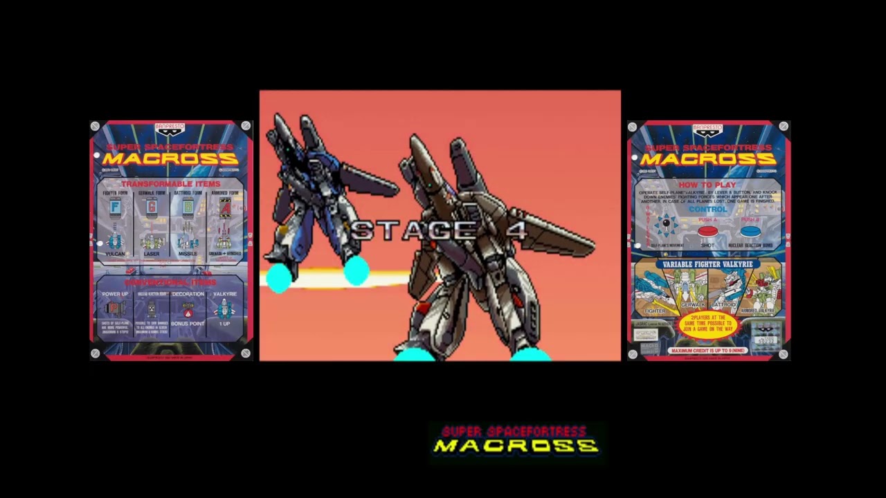 SUPER SPACEFORTRESS MACROSS - ARCADE - FULL