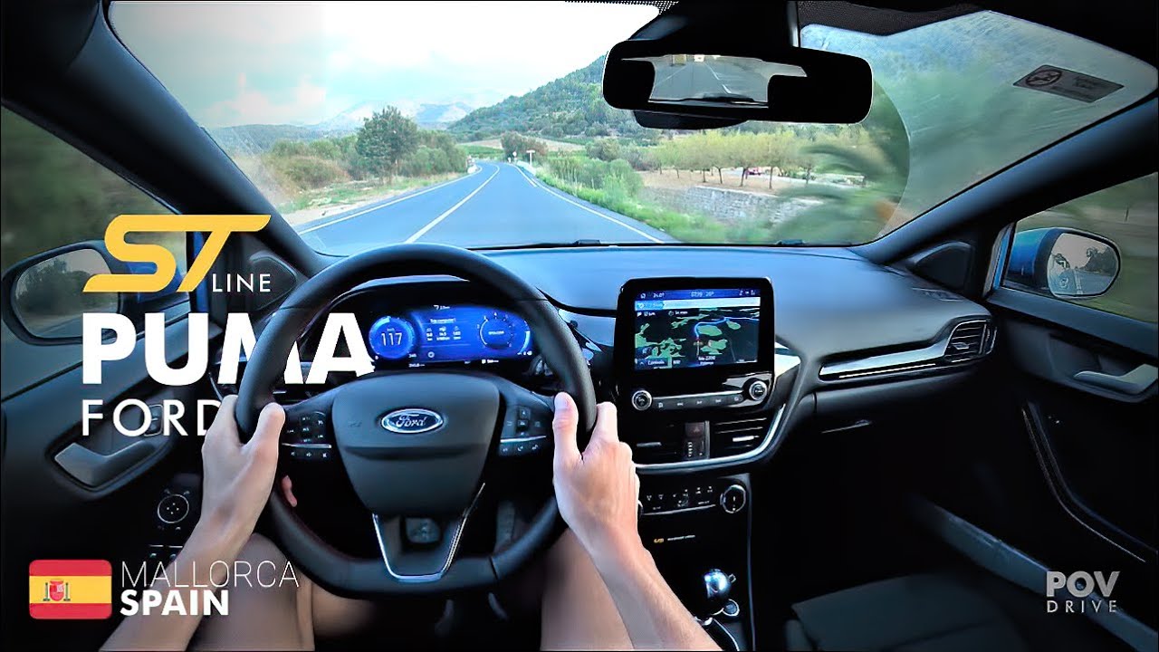 Sunrise Drive Through Mallorca’s Countryside 🌅 Ford Puma