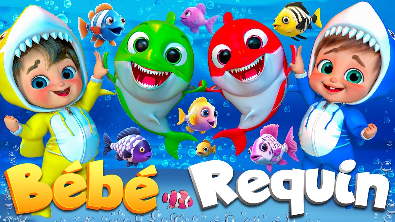 Bébé Requin et le Trésor Caché | Comptines Et Chansons | À Bébé Chanson @SuperLucaLEFrancais