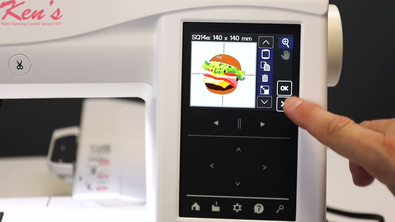 Janome Memory Craft 100E Embroidery Machine