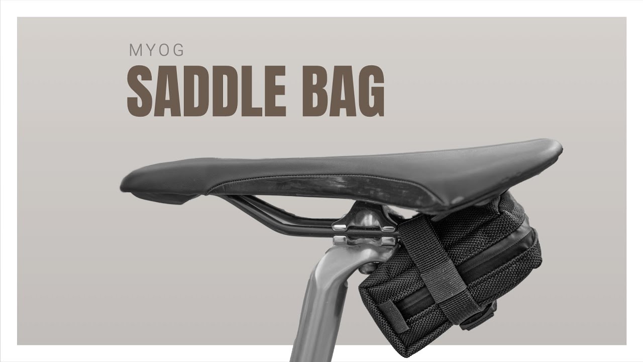DIY Bike Saddle Bag - MYOG