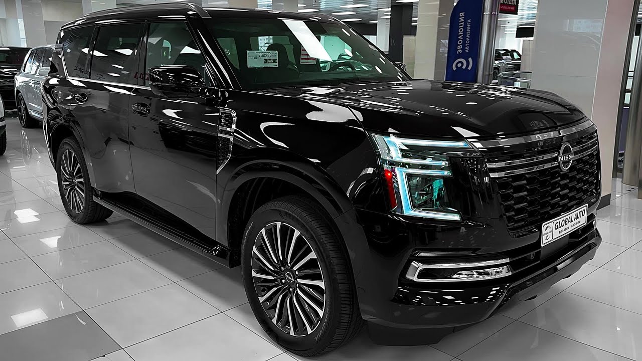 Nissan Armada (2025) — звук, внешний вид и интерьер