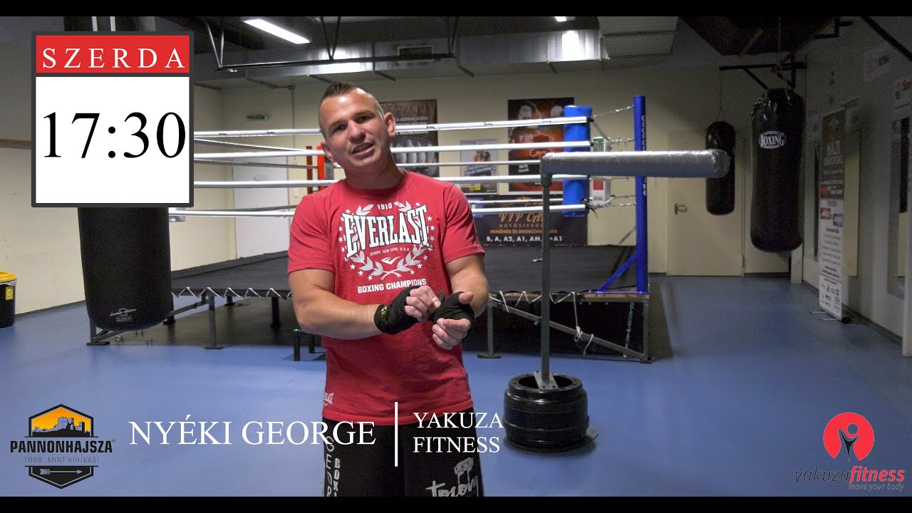 Nyéki George - Online edzés - 2020. 04. 22. szerda 15:00 | Yakuza Fitness