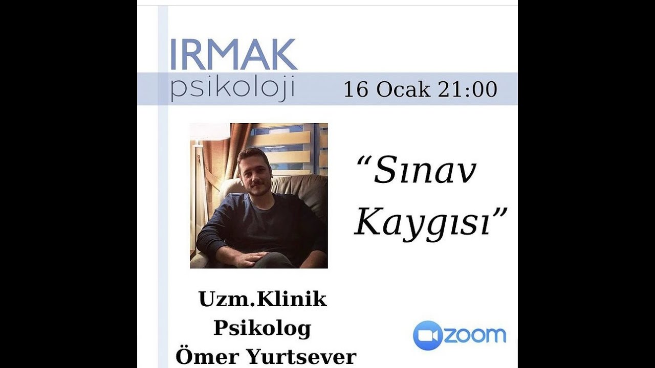 Sınav Kaygısı / Uzman Klinik Psikolog Ömer Yurtsever