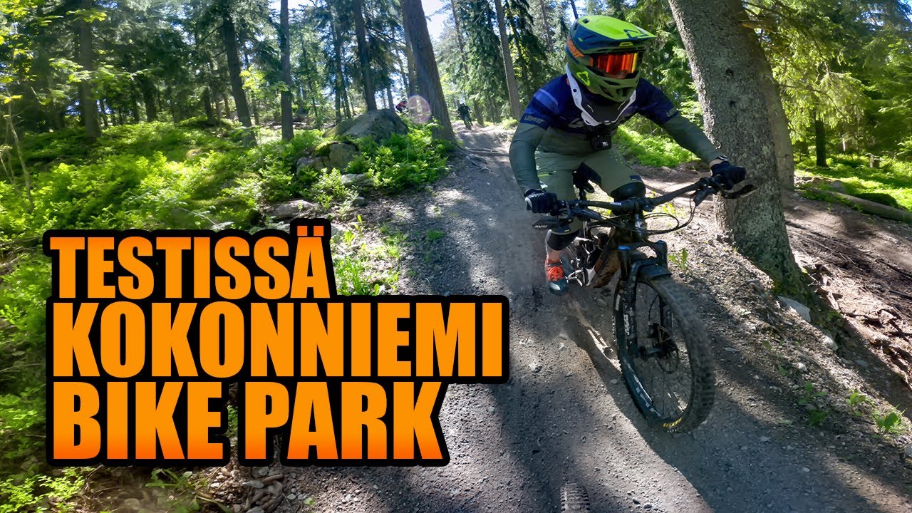 Testissä Kokonniemi Bike Park 2021