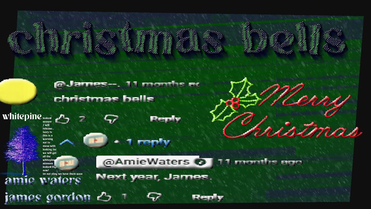 🎄🔔 Christmas Bells 🔔🎄(Christmas Mix) - Original Song by Amie Water && @James--. Gordon