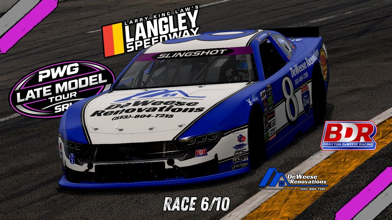 SRL PWG Late Model Tour @ Langley - Race 6/10