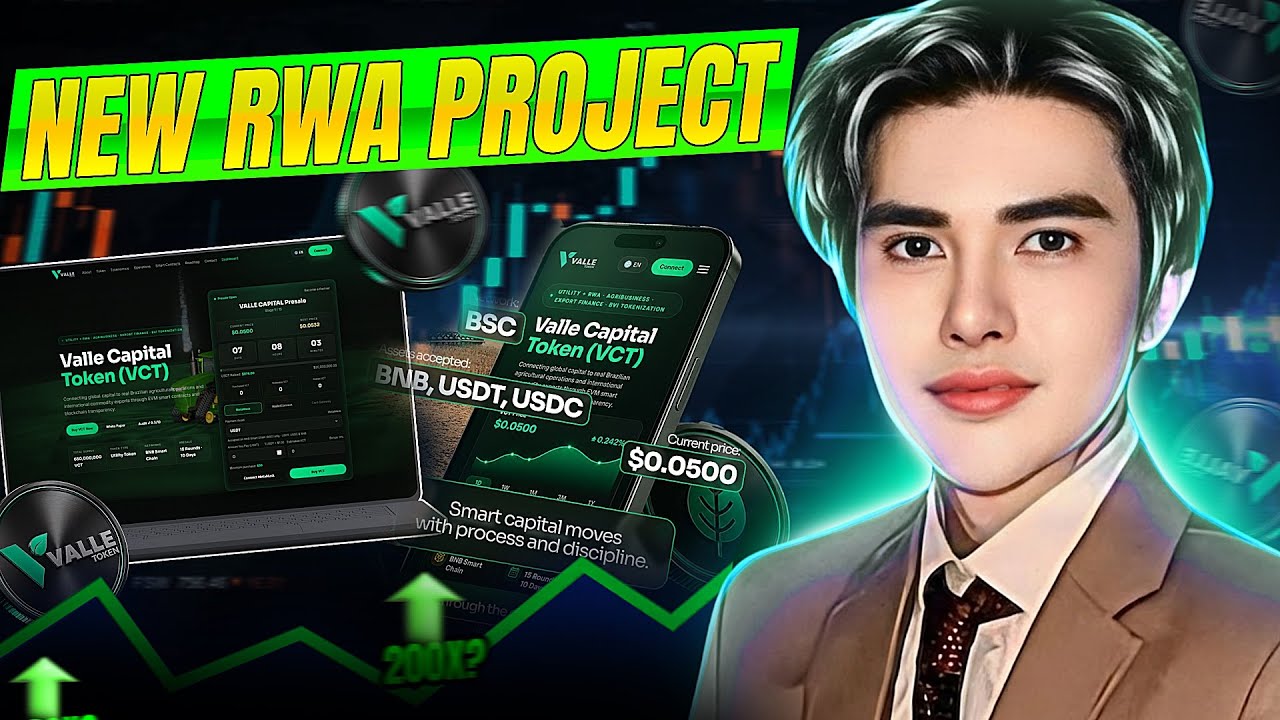 ПРЕДПРОДАЖА ТОКЕНА VALET CAPITAL НОВАЯ КРИПТОВАЛЮТА RWA