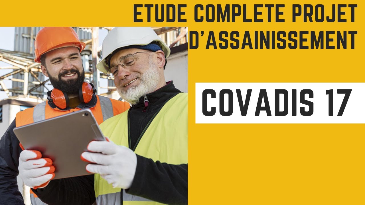 Covadis Etude complete projet d'assainissement