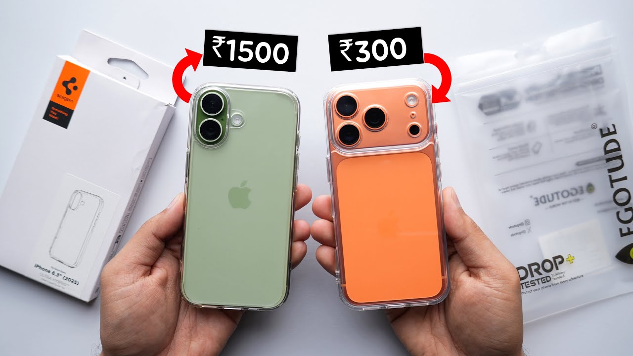 Cheap vs Expensive iPhone Transparent Case | Watch This Before Buying! (HINDI)