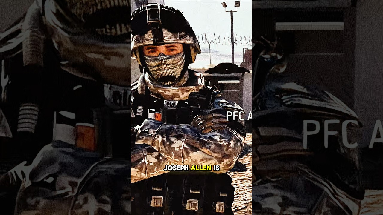 The story of Private Joseph Allen || COD Modern Warfare 2 