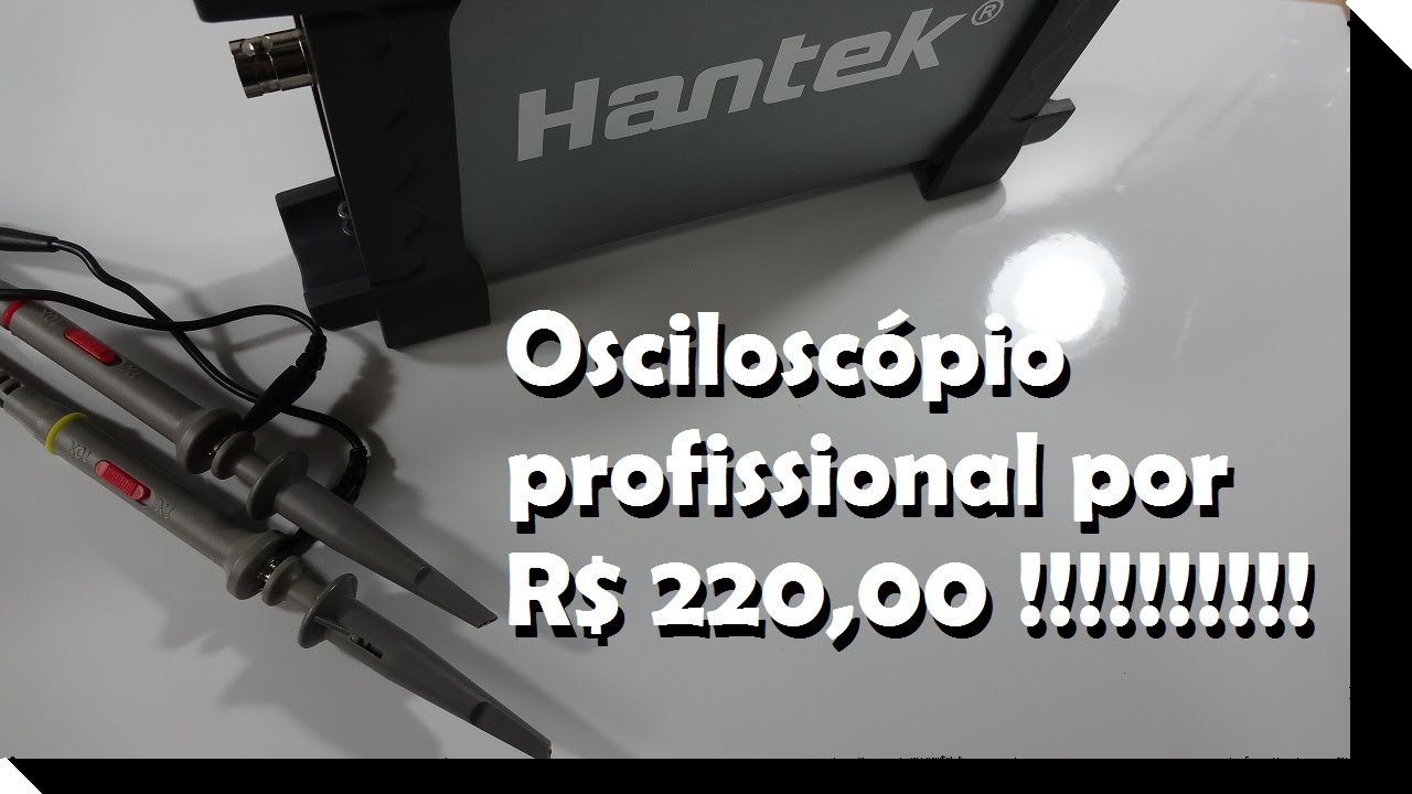 Osciloscópio profissional a R$ 220,00!!! (Ferramentas de Bancada)