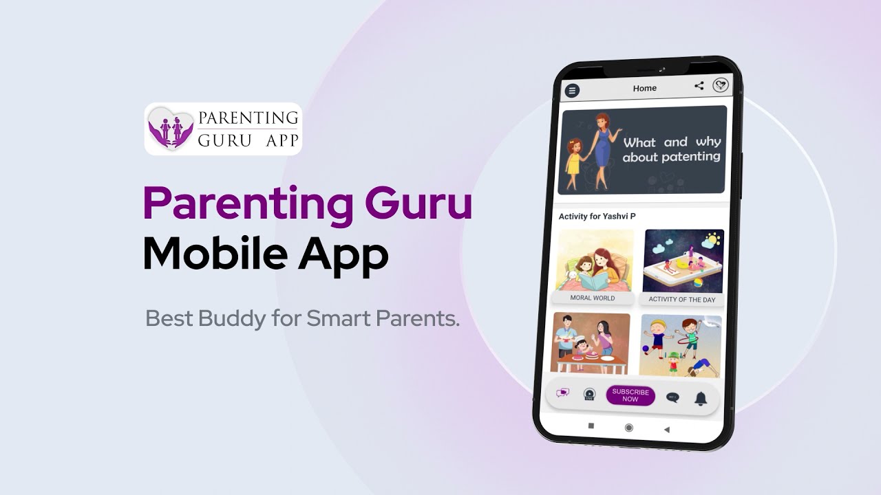 Parenting Guru App | Activity base Parenting Plan | World's #1 Parenting App