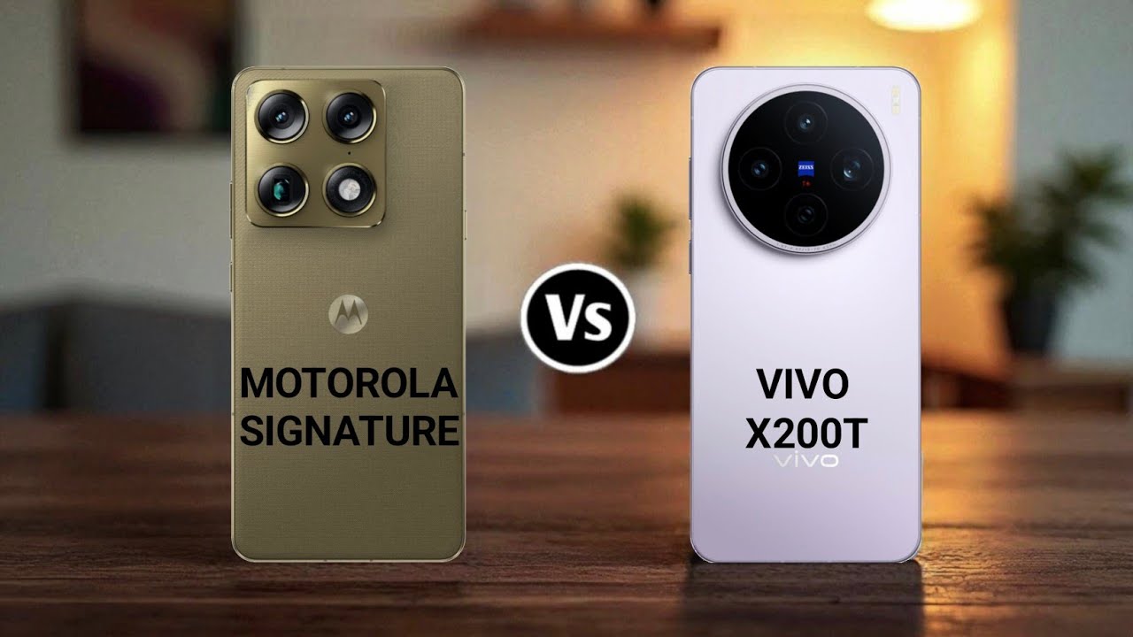 Motorola signature vs vivo x200t #motorola #vivo 