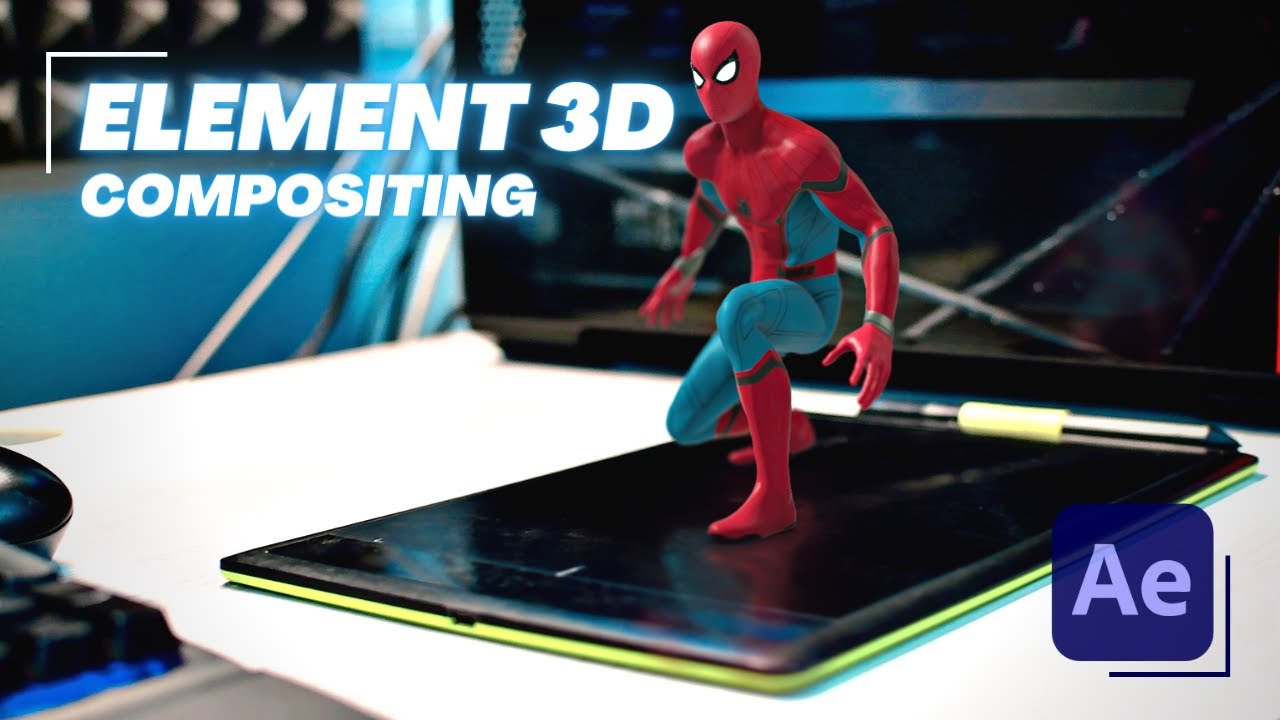 Element 3d After Effects | For Compositing