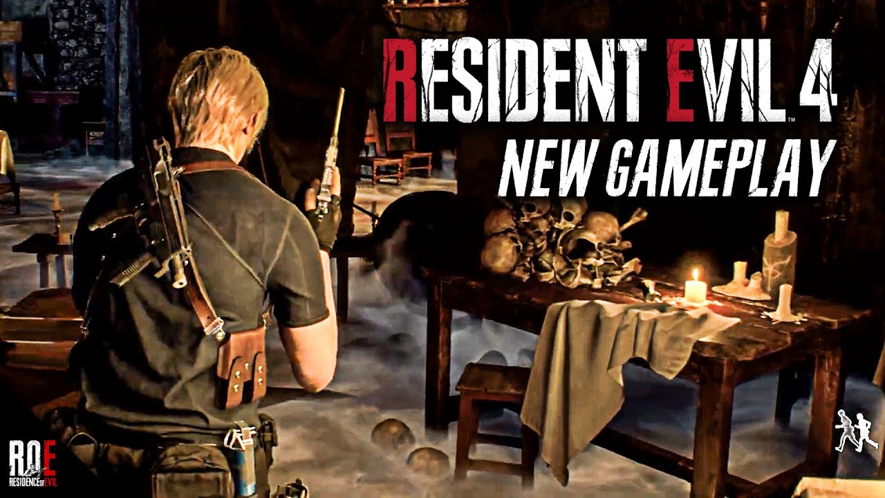 RESIDENT EVIL 4: REMAKE || 12 MINUTES OF NEW GAMEPLAY (HD) | CHURCH, VILLAGE, CABIN