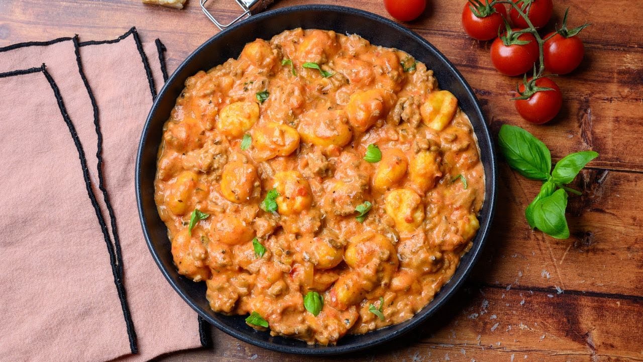 Ground Beef Gnocchi