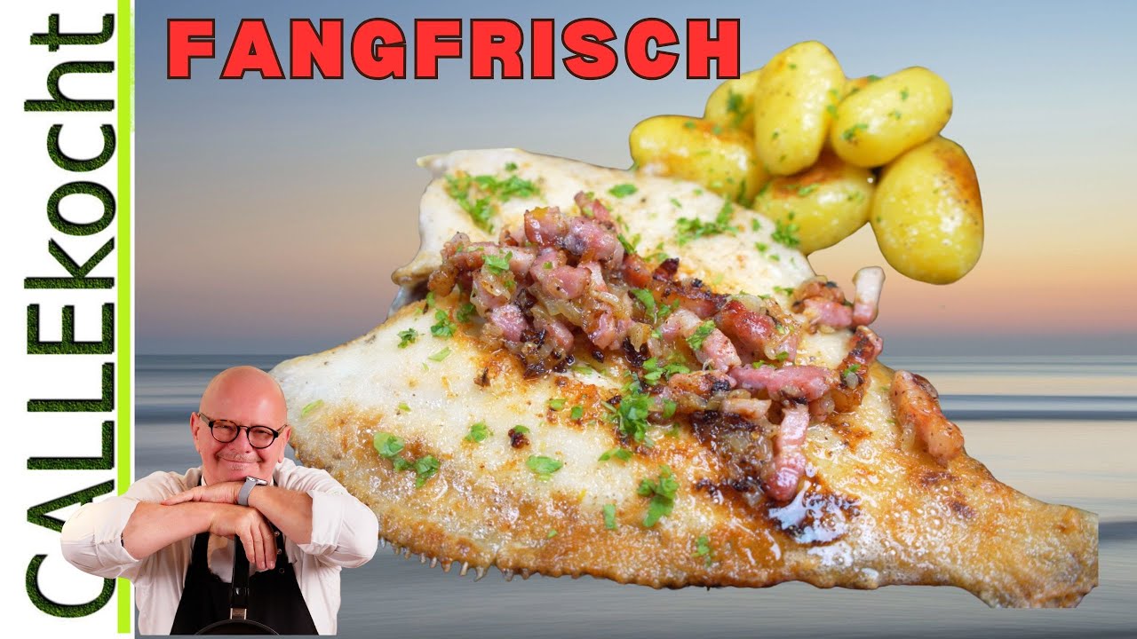 Braten Sie köstliche SCHOLLE mit nur 3 einfachen Zutaten!