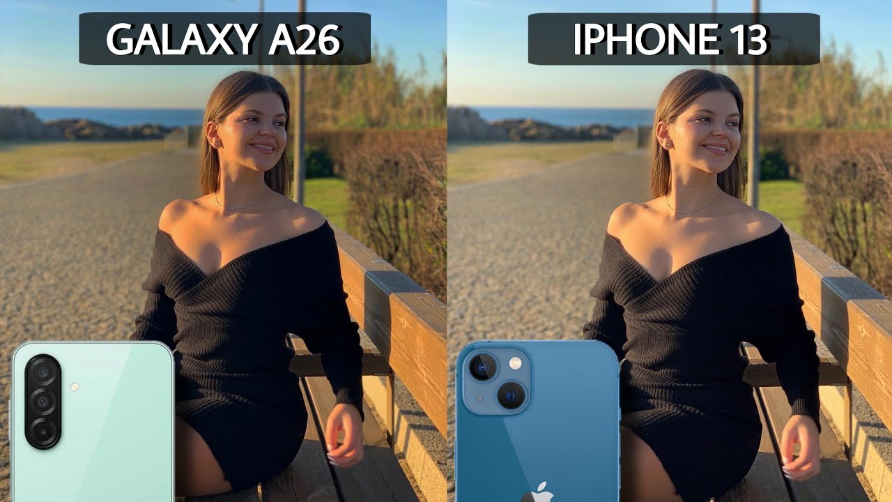 Сравнение камер Samsung Galaxy A26 5G и iPhone 13